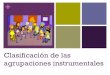 Clasificación de las agrupaciones instrumentalesieslaarboledamusica.weebly.com/uploads/1/0/9/6/10964139/... · 2019. 4. 26. · 1. Agrupaciones clásicas 1.a. De pequeño tamaño