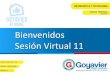Bienvenidos Sesión Virtual 11 - Libro Virtual para mis ...€¦ · PLATAFORMA WIX Plataforma para el desarrollo web basada en la nube, permite a los usuarios crear sitios web HTML5