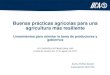 Buenas prácticas agrícolas para una agricultura más resilienteagromip.com.gt/ponencias /CONFERENCIAS SALON RUBI/8... · Indicadores BPA con enfoque integral (4 dimensiones) 1