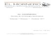 EL HORNERO - Biblioteca Digital Exactas · 2018. 1. 8. · EL HORNERO Revista de Ornitología Neotropical Volumen 1 Número 1 - Octubre 1917 Hornero 1 (1) : 1-48, 1917 Puesto en linea