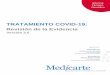 Revisión de la Evidencia - Medicarte · 2020. 8. 13. · Tratamiento COVID-19: Revisión de la Evidencia. Versión 3.0 Unidad Gestión del Conocimiento – 5agosto 2020 Datos de