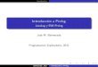 Introducción a Prolog - EXACTAS UNICEN · 2011. 9. 19. · Introducción Introducción a Prolog JavaLog y SWI-Prolog José M. Balmaceda Programación Exploratoria, 2011 Balmaceda,
