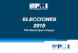 Reunión de socios - PMI MSC · © Jesús Vázquez 2 Elecciones Junta Directiva y Branches 2018 Susana Moreno
