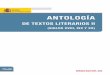 Antología de Textos Literarios... · 2020. 10. 27. · 3 Índice presentaciÓn 5 antologÍa de textos literarios ii (siglos xviii, xix y xx) 1. leandro fernÁndez de moratÍn: el