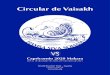 Circular de Vaisakh...Circular de Vaisakh 1 Circular de Vaisakh Capricornio 2020 Makara Del 21 de diciembre de 2020 al 19 de enero de 2021 World Teacher Trust - EspañaINDICE El Dr
