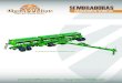 SEMBRADORAS · 2016. 10. 7. · contenido 04 especificaciones 06 trenes de siembra, tapadores, dosificadores, equipos opcionales 08 sembradora de labranza cero con ruedas en los extremos