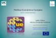 Política Económica Europea. Tema 5. El Mercado Único · 2017. 5. 8. · Política Económica Europea. Tema 5. El Mercado Único Author: Judith Clifton y Marcos Fernández Gutiérrez