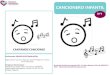 CANCIONERO INFANTIL - OpenCms · 2020. 11. 10. · OBJETIVOS CANCIONERO INFANTIL •Estimular la comunicación y motivar a través de canciones. •Desarrollar la atención sostenida