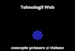 Tehnologii Web · 2019. 1. 22. · Tehnologii Web ☸ concepte primare ... Ce este Web-ul? ga /~ co / world wide web Serviciu Internet WWW Internet. ga /~ co / world wide web Spațiuinformațional