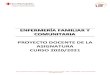 ENFERMERÍA FAMILIAR Y COMUNITARIA PROYECTO DOCENTE DE LA …enfermeriadesevilla.org/wp-content/uploads/2020/10/Proy... · 2020. 10. 19. · Centro de Enfermería de Cruz Roja Española