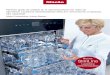 SlimLine · 2019. 7. 25. · Nuevas lavadoras desinfectadoras para laboratorios SlimLine de Miele, sistema completo para el reprocesamiento de material de laboratorio, analíticamente
