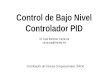 Control de Bajo Nivel Controlador PID - INAOEcarranza/docs/introb/s2.pdf · Controlador PID Dr José Martinez Carranza carranza@inaoep.mx Coordinación de Ciencias Computacionales,