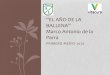 “EL AÑO DE LA BALLENA” Marco Antonio de la Parra · 2020. 5. 9. · “EL AÑO DE LA BALLENA” Marco Antonio de la Parra “EL AÑO DE LA BALLENA” • Una vez leídas las