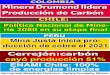 COLOMBIA Minera Drumond lidera Producción de Carbón...Mina Justa inicia pro-ducción de cobre el 2021 Cerrejón:carbón cayó producción 51% ENAMI Chile: 100% de energías limpias