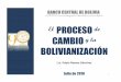 El PROCESO - Banco Central de Bolivia · cobertura del mercado interno – bienesdeconsumo – bienesintermediosydecapital iii. apoyo a los sectores ... – se ampliÓ el diferencial