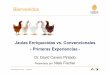 Jaulas Enriquecidas vs. Convencionales - Primeras ...• Superficie jaula/gallina ≥ 800 cm2 (900 cm2 con aves > 2 kg) • Por cada 10 gallinas 900 cm 2 de yacija y 900 cm 2 de nidal