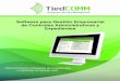 Software para Gestión Empresarial de Controles ...latam.tiedcomm.com › TiedCOMM › BCM › Folleto_BCM.pdf · en un expediente / control administrativo. Control de documentos