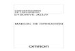 CONVERTIDORES DE FRECUENCIA SYSDRIVE 3G3JVproducts.omron.us/Asset/3G3JV_manual_es_200603.pdf · 2017. 12. 15. · Modelo convertidor Especificaciones de entrada Especificaciones de