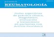 Revista Argentina de REUMATOLOGÍAISSN 0327-4411 impreso ISSN 2362-3675 electrónico Revista Argentina de Sociedad Argentina de Reumatología REUMATOLOGÍA Año 30 • Suplemento •