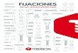 FIJACIONES - Epidor · 2020. 9. 7. · suministro global de las fijaciones, buscamos la solución y el sistema más idóneo para garantizarle un producto fiable, mediante sistemas