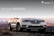 Renault KOLEOS · 1. 4. Tecnología Todo al alcance de la mano. Cinco opciones de armonización del ambiente luminoso con la apariencia de la pantalla TFT. Sistema de audio Bose®