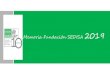 Memoria Fundación SEDISA 2019 · 2020. 12. 16. · Formación IV. Actividades 2019 Programa de Mentoring La Fundación SEDISA reafirma su compromiso con la profesionalización de