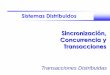 Sistemas Distribuidos - UPMlaurel.datsi.fi.upm.es/_media/docencia/asignaturas/sd/... · 2013. 5. 22. · Transacciones de Larga Duración • Modelos de transacciones caracterizados