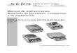 Manual de instrucciones Balanzas de precisión/ compactas ...€¦ · KERN & Sohn GmbH Ziegelei 1 D-72336 Balingen E-Mail: info@kern-sohn.com Tel: +49-[0]7433- 9933-0 Fax: +49-[0]7433-9933-149