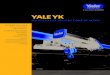 YALE YK - Movitécnica · 2019. 10. 7. · de la aplicación. Completo con un trole de baja altura, el Yale YK es ideal para usos con limitaciones de espacio. 4/1 POLIPASTOS ELÉCTRICOS
