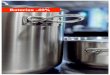 Baterías -40% · Apta para todos los tipos de cocina (incluida inducción y horno) Toute la pièce (corps, poignées et manches) est fabr iquée en acier inoxydable18/10 Fond thermo-diffuseur