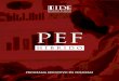 PEF - Programa Ejecutivo de Finanzas€¦ · Diseñado para directivos y ejecutivos que buscan desarrollar sus conocimientos de las finanzas corporativas y sistemas de control para