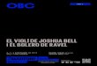 EL VIOLÍ DE JOSHUA BELL i EL BOLERO DE RAVEL · 2015. 10. 1. · GiNASTERA Buenos Aires 1916 - Ginebra 1983 Estancia, op. 8. Ballet (1941) Quadre I: El amanecer Introducción y escena