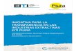 Iniciativa Para La Transparencia En Las Industrias Extractivas En …eitipiura.regionpiura.gob.pe/documentos/tripticoeiti.pdf · 2020. 9. 14. · wblern0 regional piura iniciativa