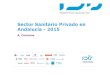 Sector Sanitario Privado en Andalucía - 2015 · Nº de Hospitales El sector hospitalario privado representa el 49% de los hospitales y el 27% de las camas en Andalucía De las 5.702