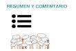 RESUMEN Y COMENTARIO - Lengua y Literolturaliteroltura.es/sites/default/files/Resumen y comentario...jerarquización de ideas principales y secundarias y su relación entre ellas