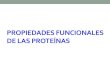 PROPIEDADES FUNCIONALES DE LAS PROTEÍNASdepa.fquim.unam.mx/amyd/archivero/19-Proteinas3_27349.pdfPropiedades funcionales de las proteínas empleadas en alimentos Hidratación Solubilidad,