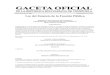 Ley del Estatuto de la Función Pública - OASoas.org/juridico/spanish/mesicic2_ven_anexo_30_sp.pdf · 2007. 3. 23. · 1 06 de septiembre de 2002 Gaceta Oficial Nº 37.522 Ley del