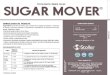Stoller...FERTILIZANTE LíQUlDO FOLIAR SUGAR GENERAUDADES DEL PRODUCTO: MOVER@ COMPOSICIÓN QUiMlCA: Molibdeno (MO) . 0.03% Sugar Mover incrementa el tamaño, peso y calidad de los