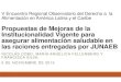 Propuestas de Mejoras de la Institucionalidad Vigente para ...V Encuentro Regional Observatorio del Derecho a la Alimentación en América Latina y el Caribe Propuestas de Mejoras