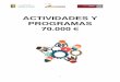 ACTIVIDADES Y PROGRAMAS 70 - Alhama de Murciadatos.alhamademurcia.es/descargas/7805n... · Voluntariado y con el Día Internacional de la Discapacidad 3 de Diciembre. · Feria de