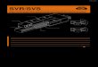 Modelo SVR/SVS de guía LM con jaula de bolas de carga ...A Guía LM SVR/SVS Tipos y características Modelos SVR-R/SVS-R Tabla de especi Þ caciónðA / A Con este tipo de diseño,