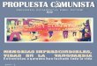 Propuesta Comunista COMUNISTA/PROPUESTA_COMUNI… · 2010. 2. 18. · Propuesta Comunista Director: Juan R. Lorenzo Consejo de Redacción: Área Ideológica del PCPE Diseño de Portada: