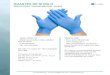 GUANTES DE NITRILOcon los guantes de vinilo. GUANTES DE NITRILO desechables, hipoalergénicos, azules MARETINGCORPORATIO Tel: 934 050 933 e-mail: info@emede.com Certificado conforme