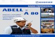 RADIO PROFESIONAL ABELL - A 80geotop.com.pe/descargas/radios/brochure_radioa80_abell...ABELL - A 81 CARACTERÍSTICAS BÁSICAS: La cobertura de banda ancha UHF 400-440, 440-470, 440-480Mhz,