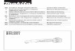 BTL060 BTL061...Manual de instrucciones P Aparafusadora de percussão para cantos sem fios Manual de instruções DK Ledningsfri vinkelskruetrækker Brugsanvisning GR +& . ) /!. 