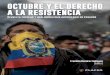 Octubre y el derecho - CLACSO · 2020. 6. 2. · bre 2019 en Mendoza–, la Argentina de Alberto Fernández no mira ya el retrovisor de la confrontación kirchnerista, ni elude nombrar