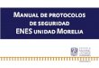 Manual de protocolos de seguridad ENES unidad Moreliaenesmorelia.unam.mx/.../09/Protocolo-de-seguridad-ENES.pdf · 2017. 9. 6. · Manual de protocolos de seguridad ENES unidad Morelia