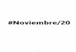 20 boletin NOVIEMBRE - Municipalidad General Cabrera · 2021. 1. 12. · 24/11/2020 ZELL, NORA LAIDA 10/11/2020 /3 DECRETOS Los decretos son firmados por el Intendente Municipal Marcos