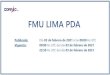 FMU LIMA: PDA - CORPAC...FMU LIMA: PDA. FMU LIMA PDA. Publicado:Día 03 de febrero de 2021 a las 00:00 Hs UTC. Vigencia: 00:00Hs UTC del día 03 de febrero de 2021 23:59Hs UTC del