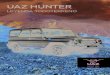 UAZ HUNTERuaz.pe/wp-content/uploads/2020/06/UAZ-Hunter-Peru.pdf · 2020. 6. 14. · Durante las décadas de su vida activa, UAZ-469 adquirió la reputación del trabajador infatigable
